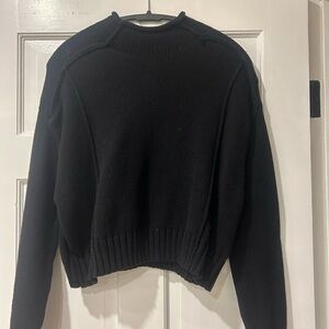 Zara Black Turtleneck Sweater
